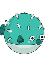 Squishable Mini Squishable: Teal Pufferfish