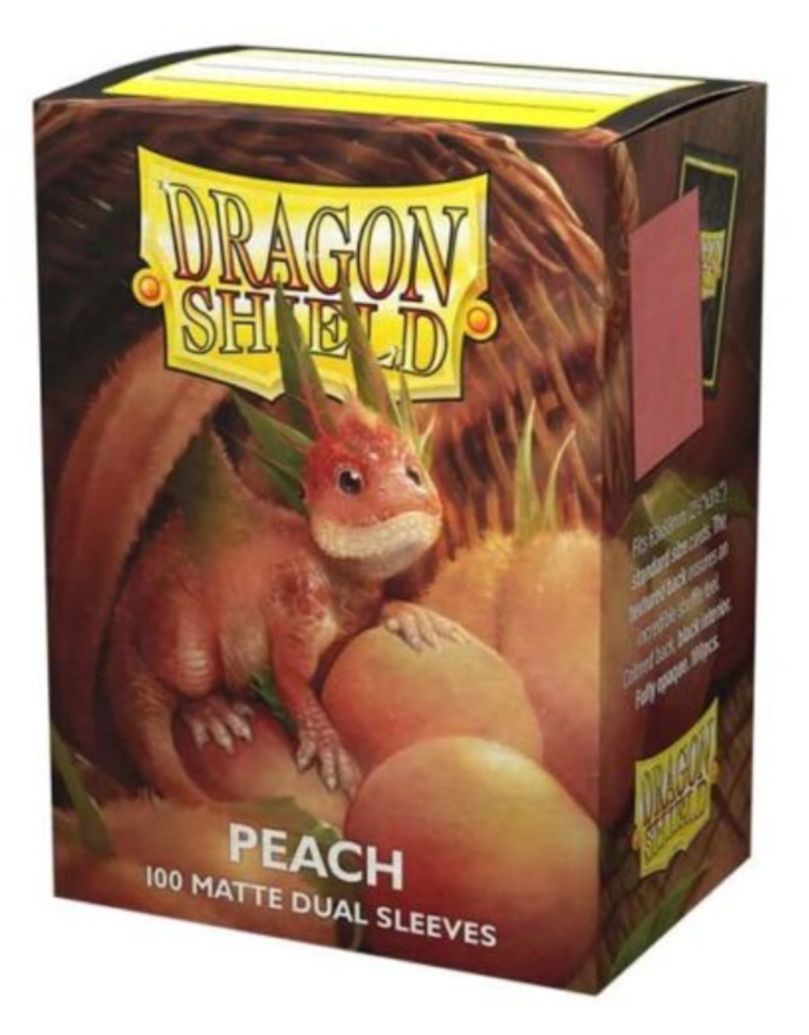 Dragon Shield: Peach Dual Matte