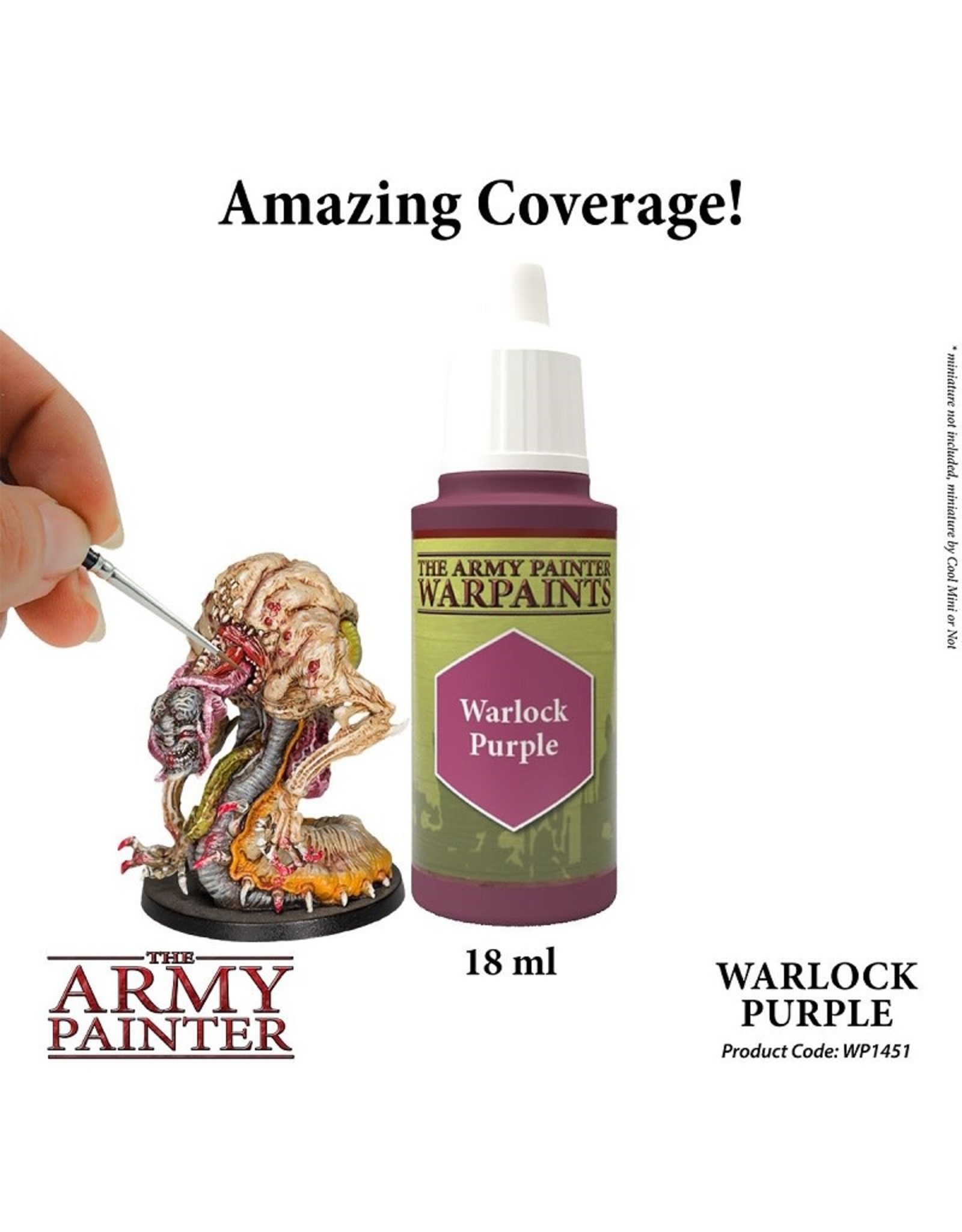 The Army Painter Warpaint: Warlock Purple (18ml)