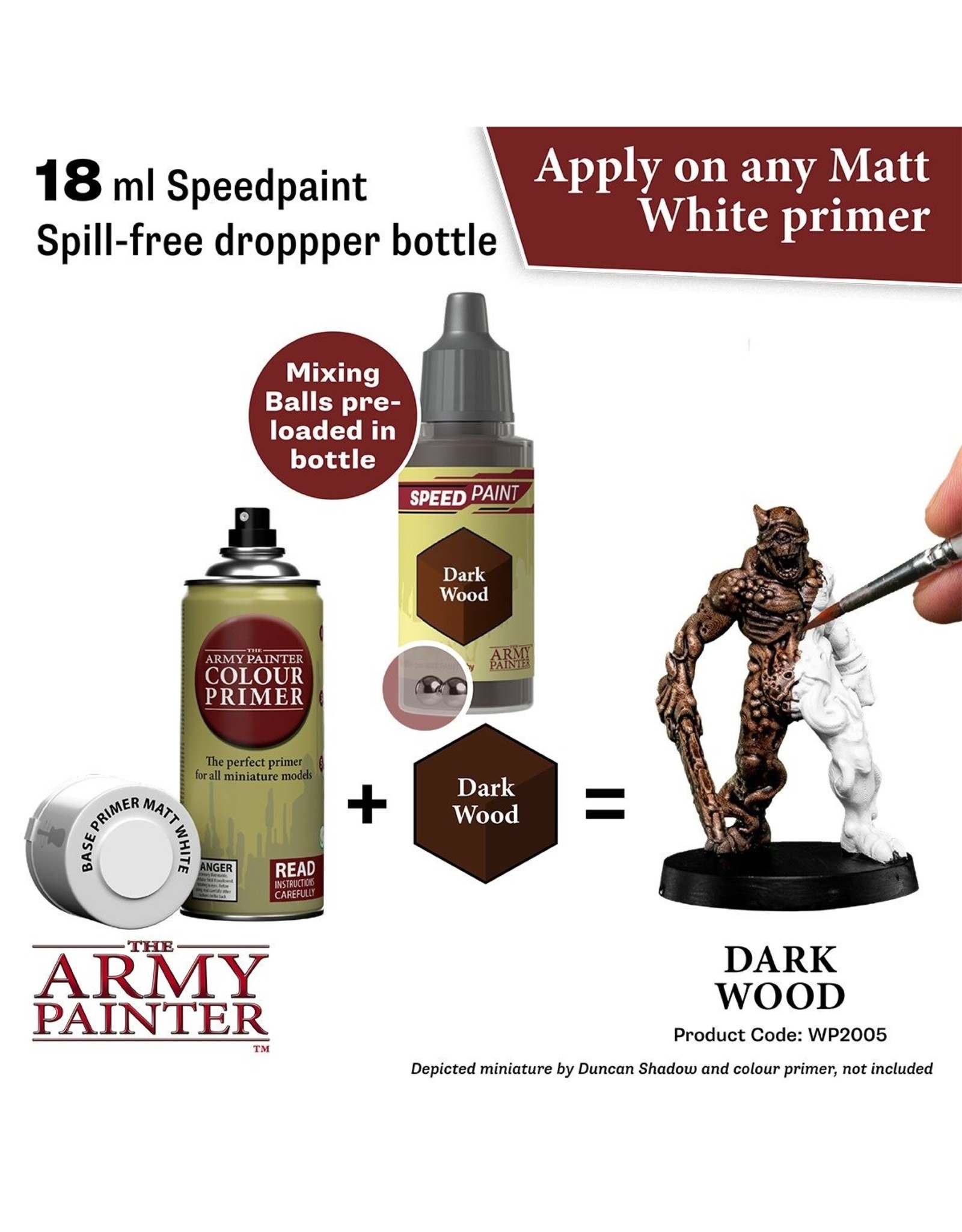 The Army Painter Speedpaint 2.0: Dark Wood (18ml)