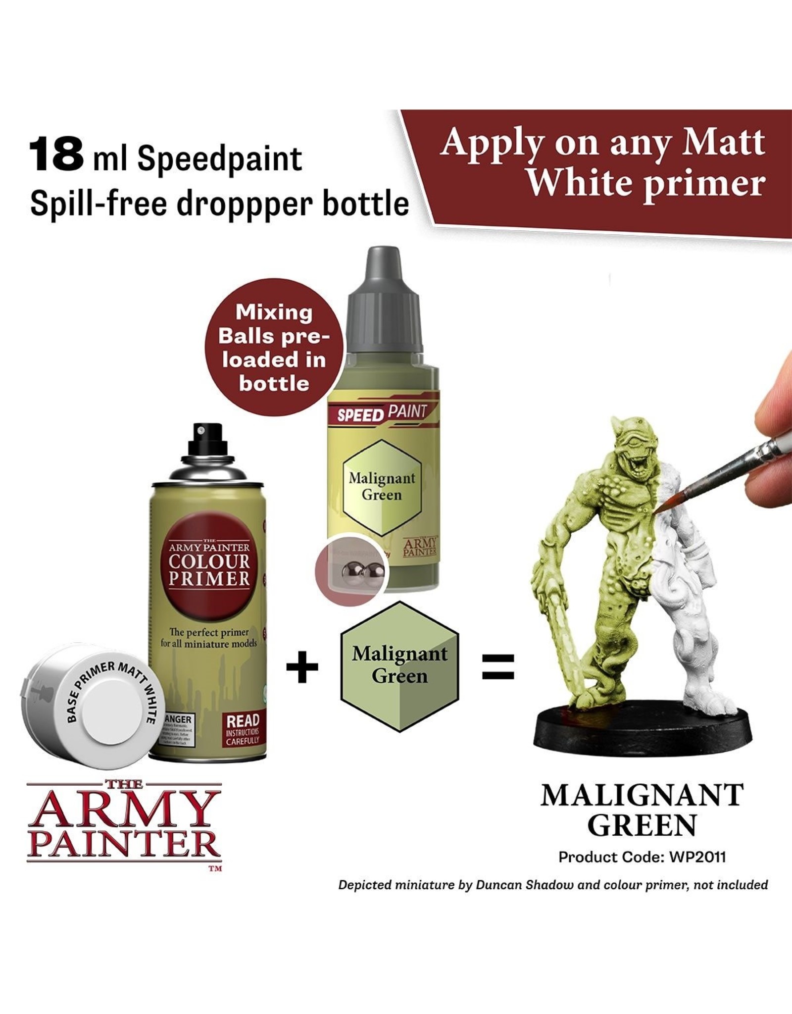 The Army Painter Speedpaint 2.0: Malignant Green (18ml)