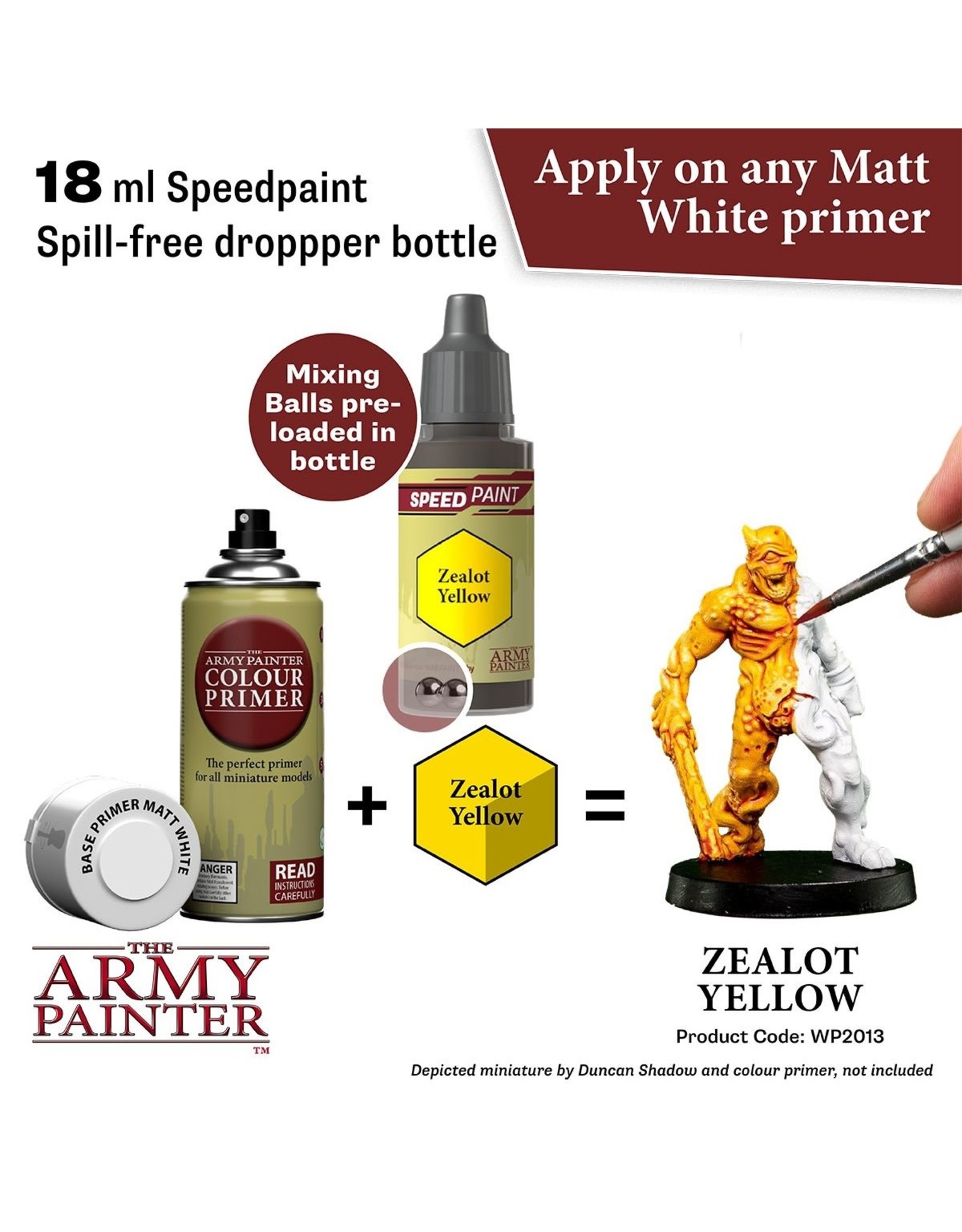 The Army Painter Speedpaint 2.0: Zealot Yellow (18ml)