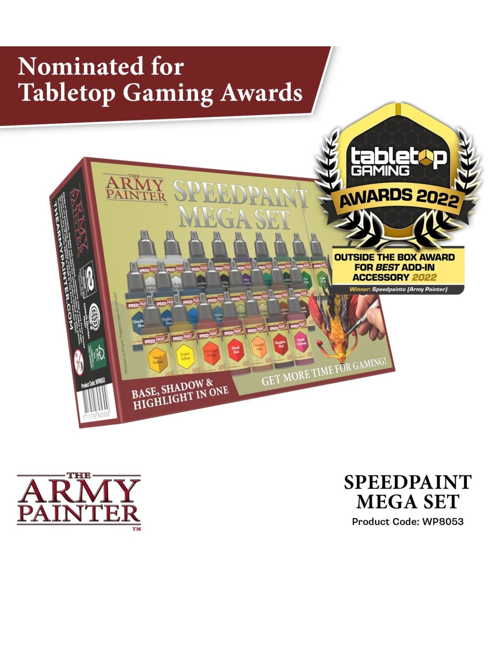 Speedpaint (Mega Set 24 Colors & 1 Brush) Family Fun Hobbies