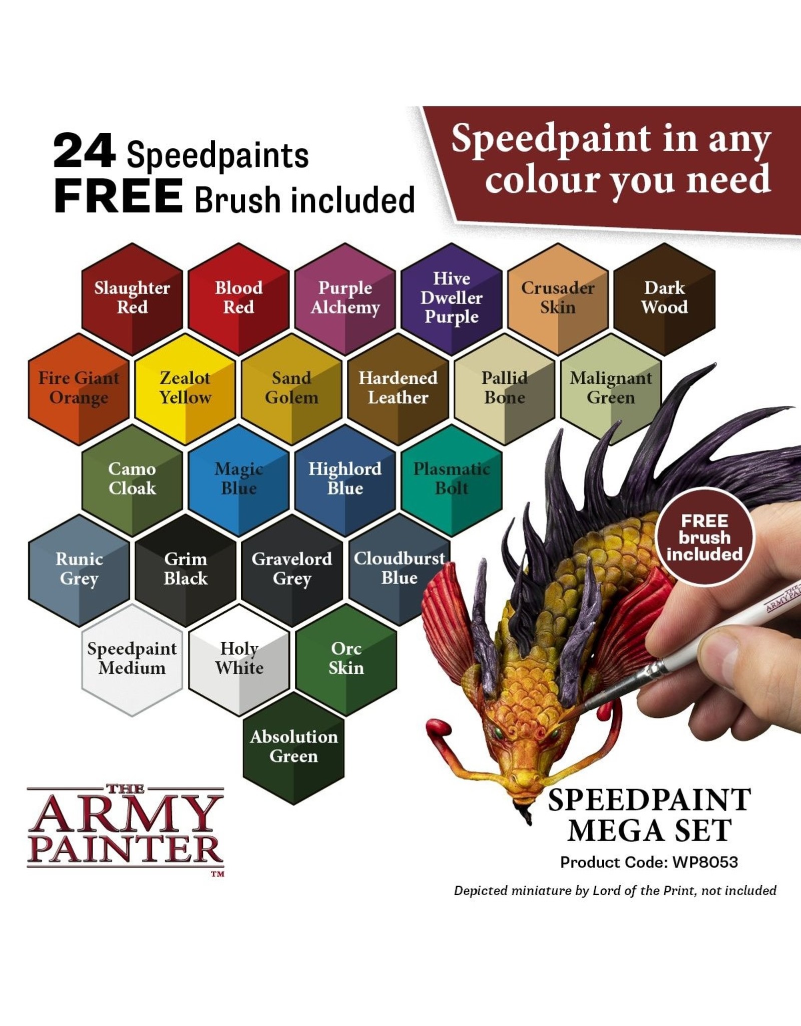 The Army Painter Speedpaint 1.0: Mega Set (24 Colors)