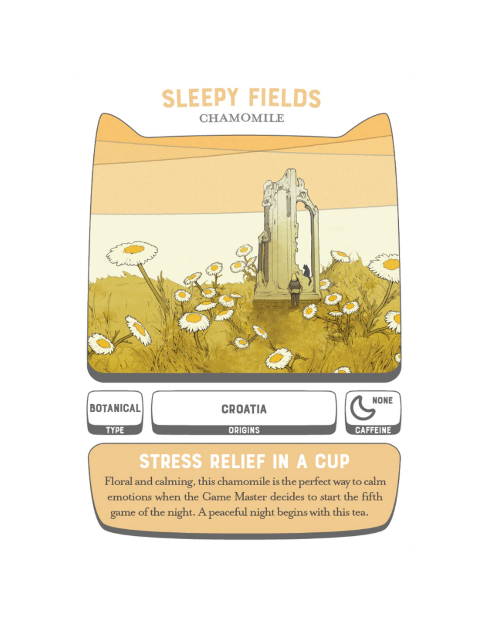 Many Worlds Tavern Loose Leaf Tea: Sleepy Fields (2.5oz/70g)