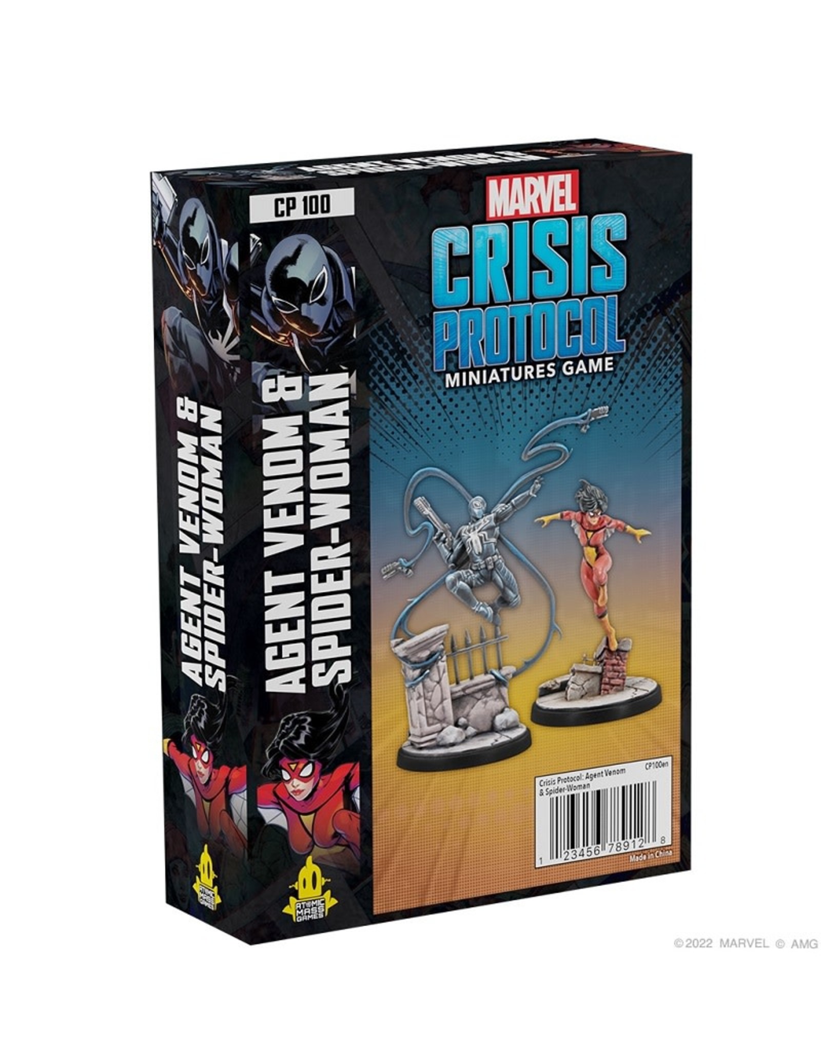 Atomic Mass Games Marvel Crisis Protocol: Agent Venom & Spider-Woman