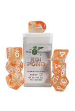 Role 4 Initiative Polyhedral Dice Set: Diffusion - Koi Pond
