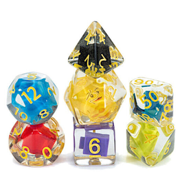 Gate Keeper Games Polyhedral Dice Set: Inclusion - Block Head