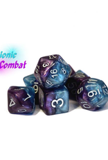 Gate Keeper Games (S/O) Polyhedral Dice Set: Halfsies - Psionic Combat