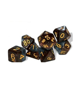 Gate Keeper Games (S/O) Polyhedral Dice Set: Halfsies - Dwarf