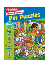 Hidden Pictures: Pet Sticker Puzzles