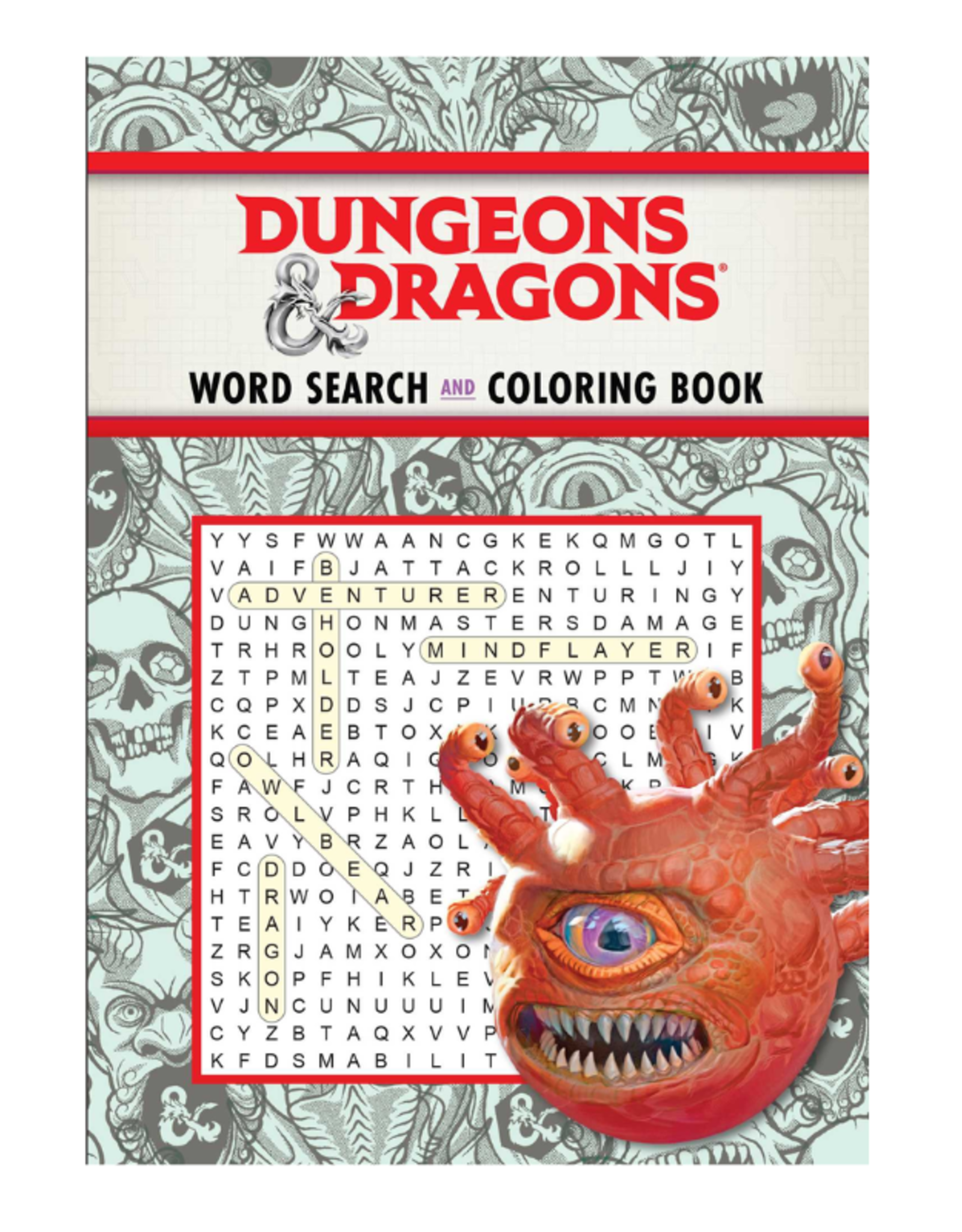 D&D Word Search and Coloring