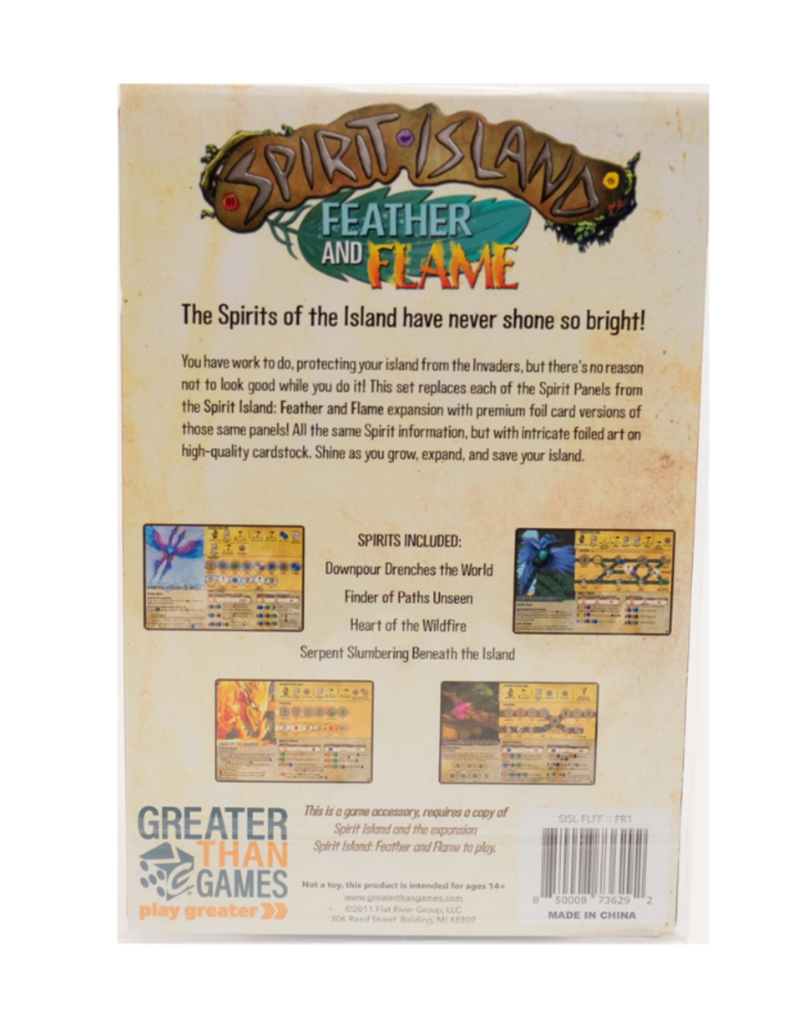 Spirit Island: Feather & Flame - Foil Panels
