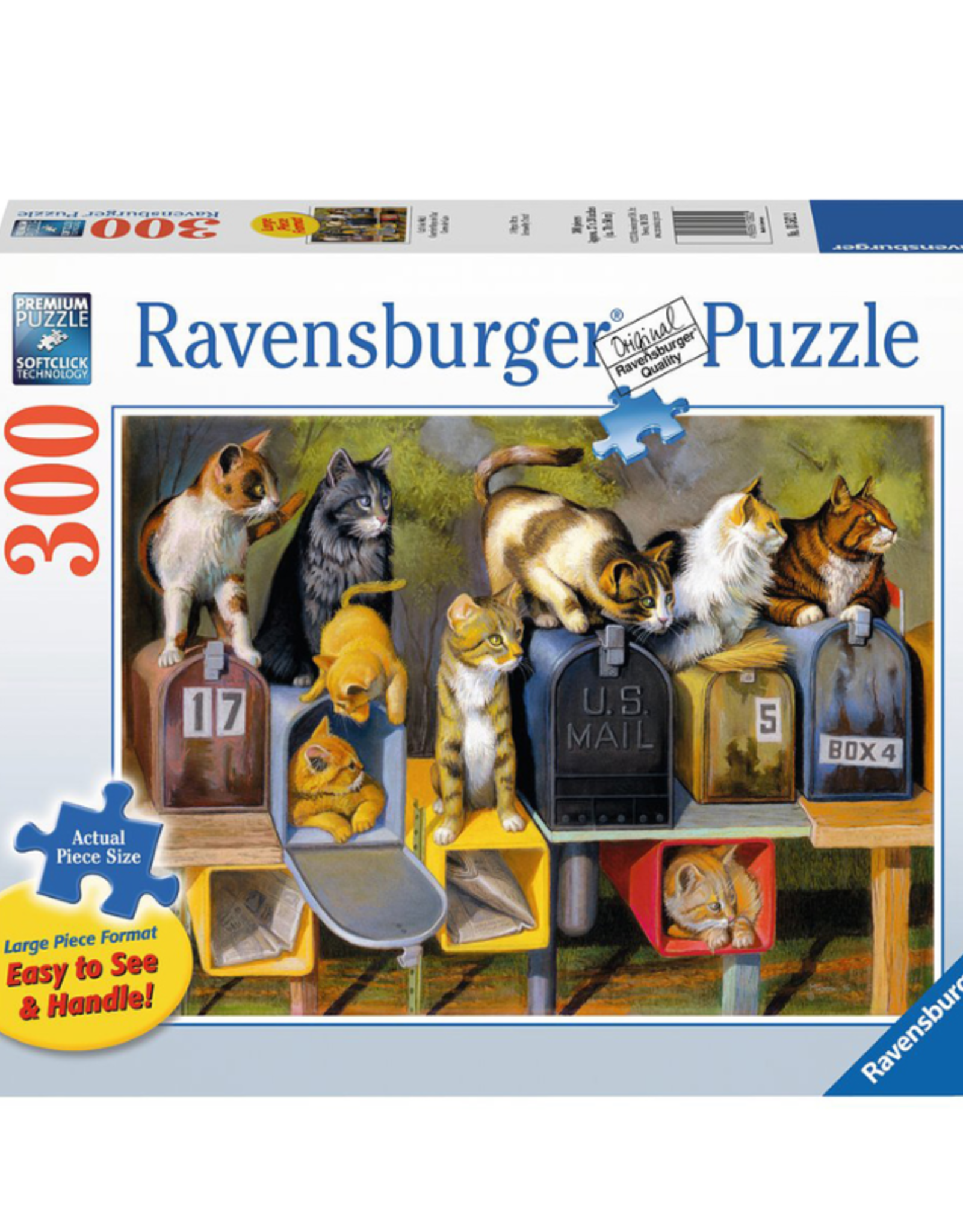 Ravensburger Cats Got Mail - Large Pieces (300pc)