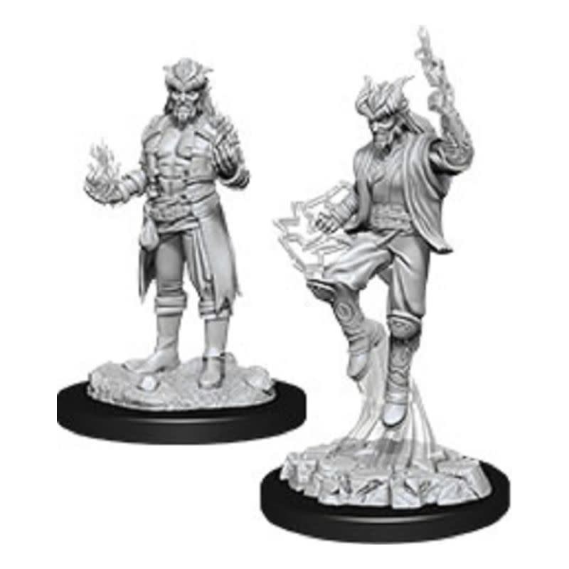 D&D Nolzur's Marvelous Miniatures Unpainted Miniatures Male Tiefling  Sorcerer