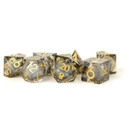 Polyhedral Dice Set: Liquid Core - Vanishing Oil