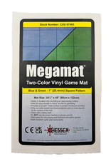 Reversible Megamat: Blue-Green 1" Squares (34.5" x 48")
