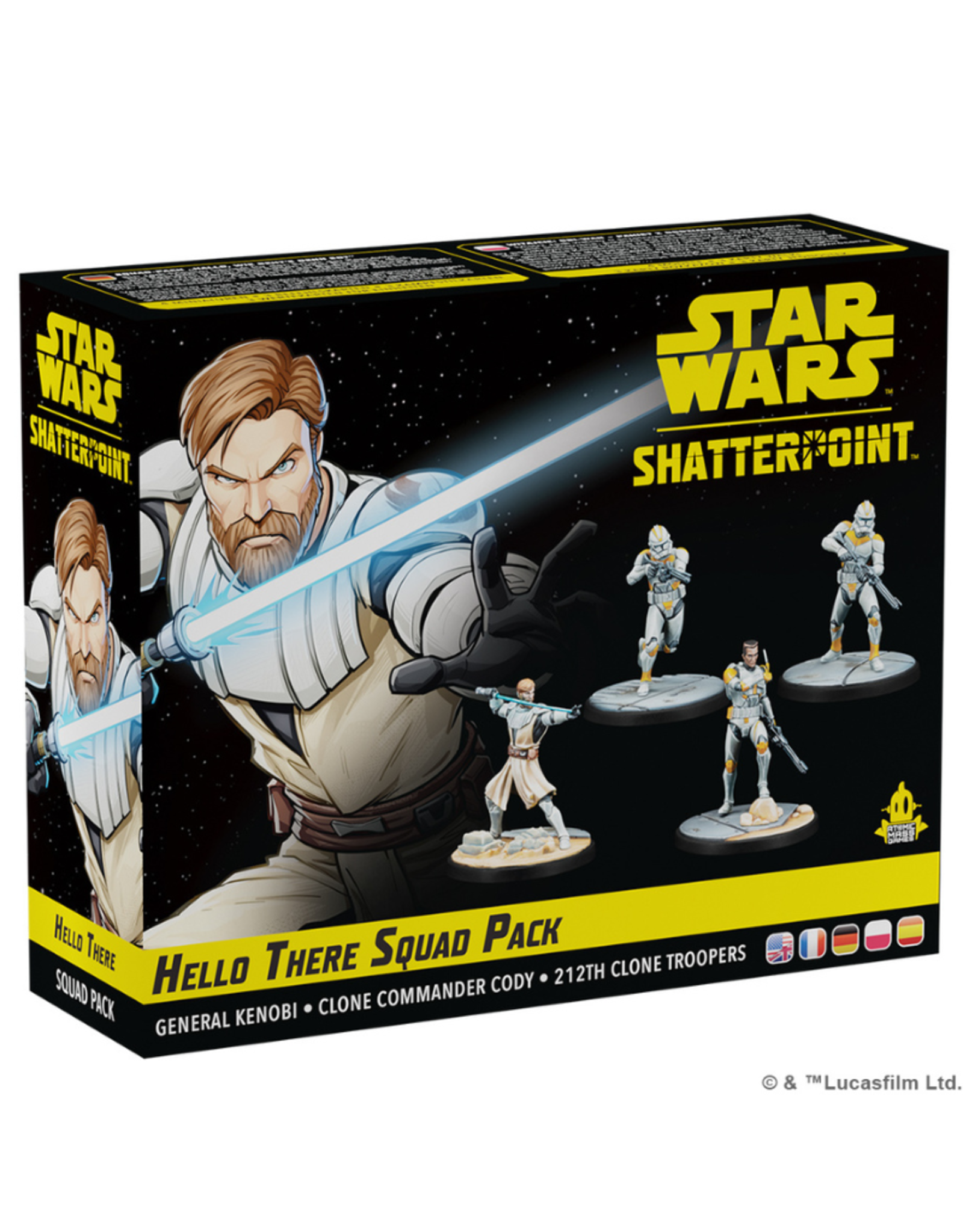 Star Wars: Shatterpoint - Hello There: General Obi Wan Kenobi Squad Pack