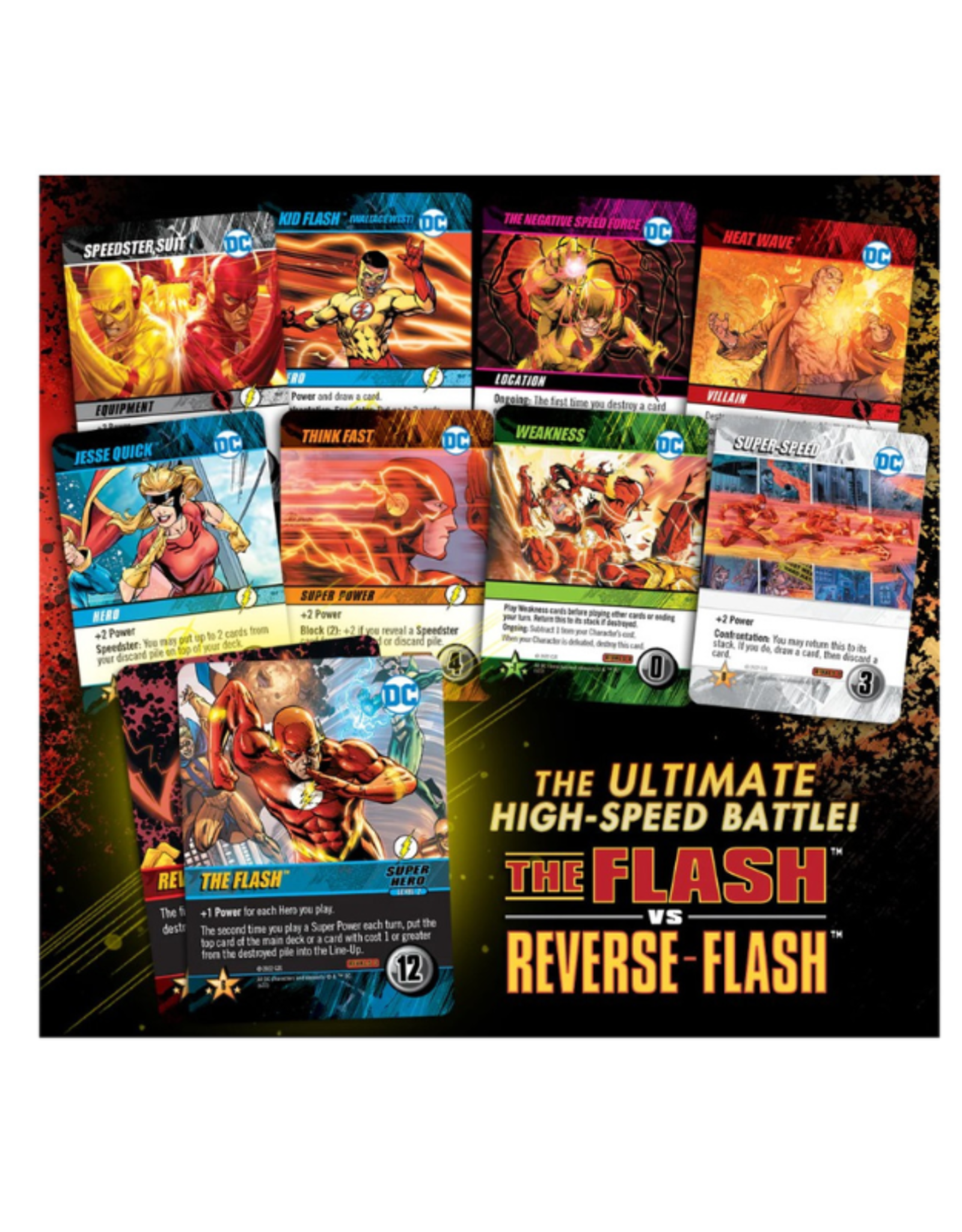 DC Deck-Building Game: Rivals (The Flash vs Reverse Flash)