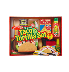 Melissa and Doug Fill & Fold Taco & Tortilla Set