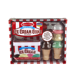 Melissa and Doug Scoop & Stack Ice Cream Cone Playset