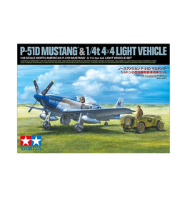 P-51D Mustang w/ 1/4 ton 4x4 Lt. Vehicle