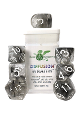 Role 4 Initiative Polyhedral Dice Set: Diffusion - Wraith