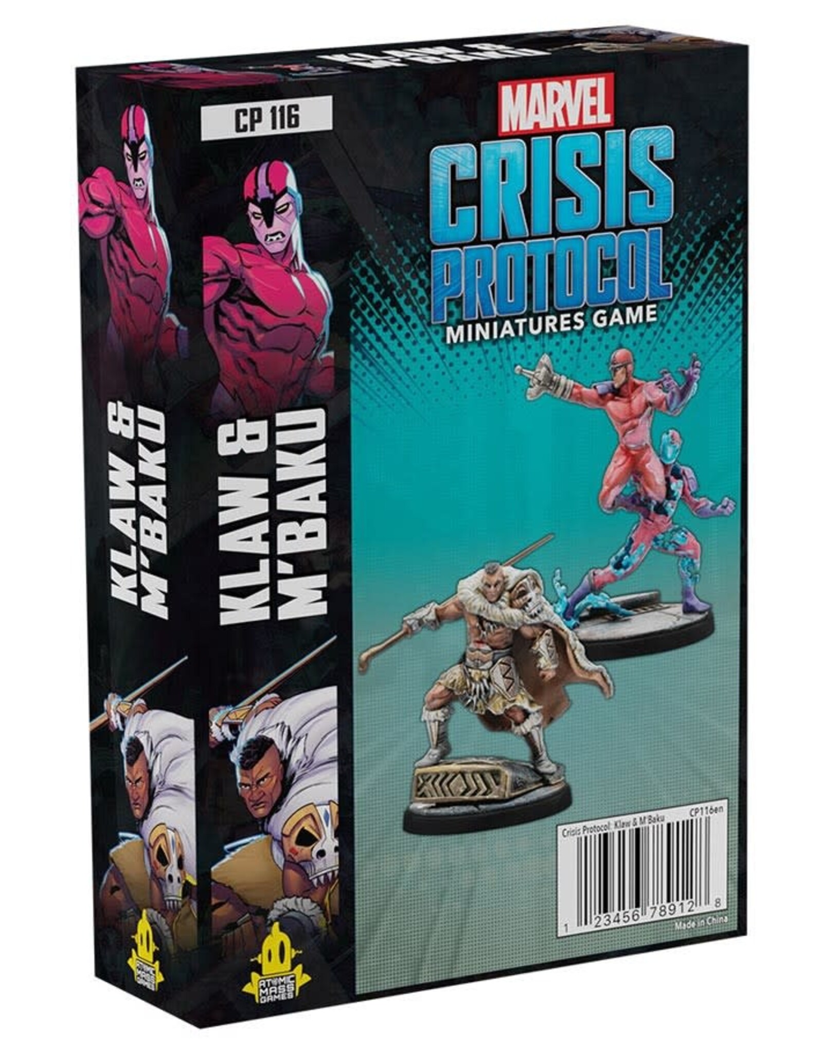 Atomic Mass Games Marvel Crisis Protocol: Klaw & M'Baku