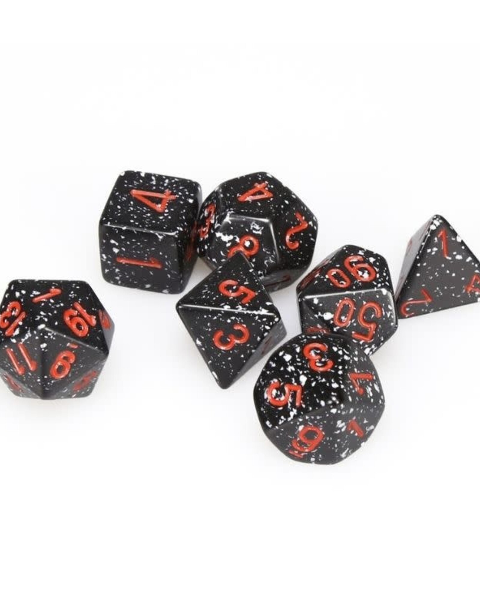 Polyhedral Dice Set: Speckled Space