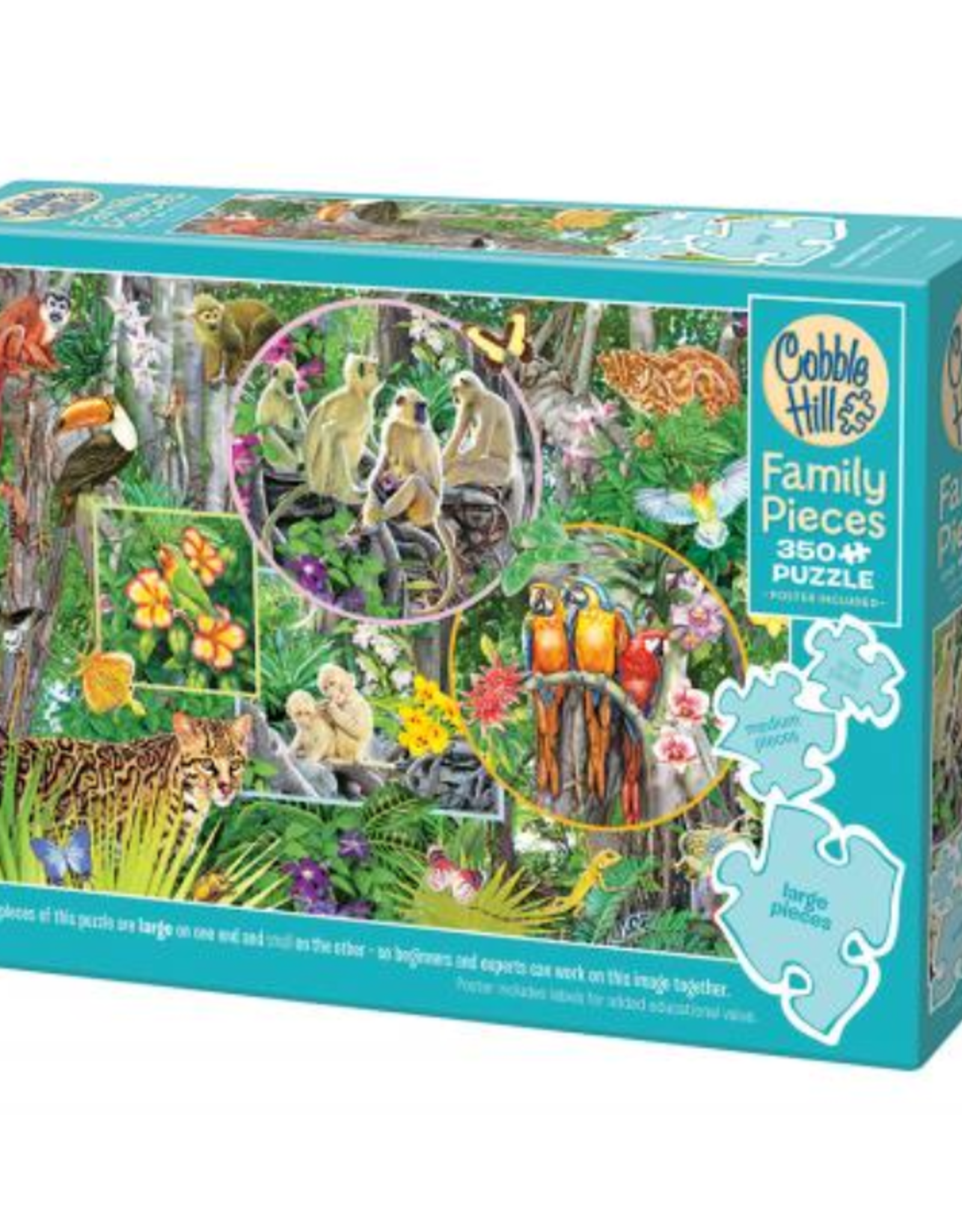 Cobble Hill Puzzle Company Rainforest Magic (350pc)