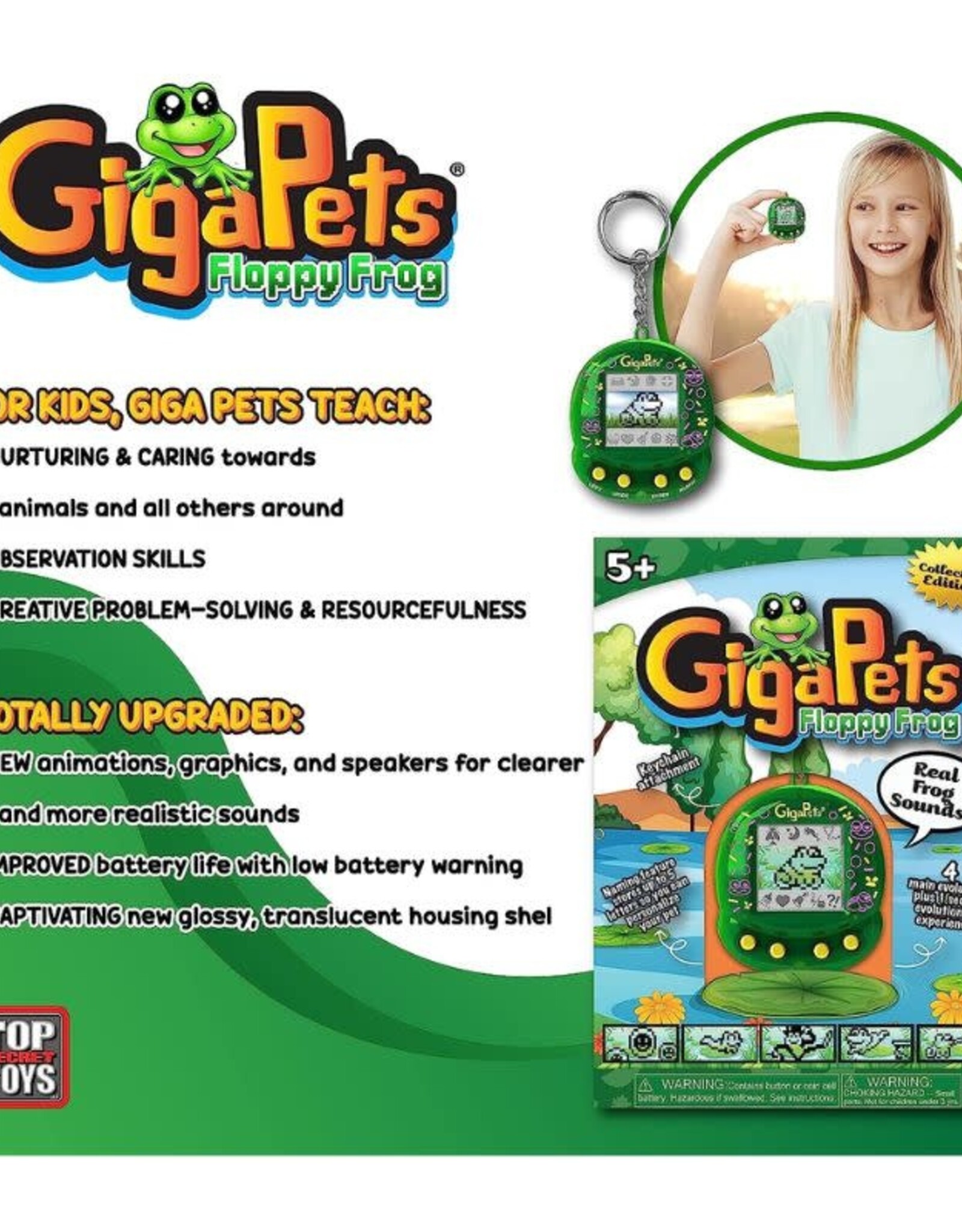 Tangle GigaPets: Floppy Frog