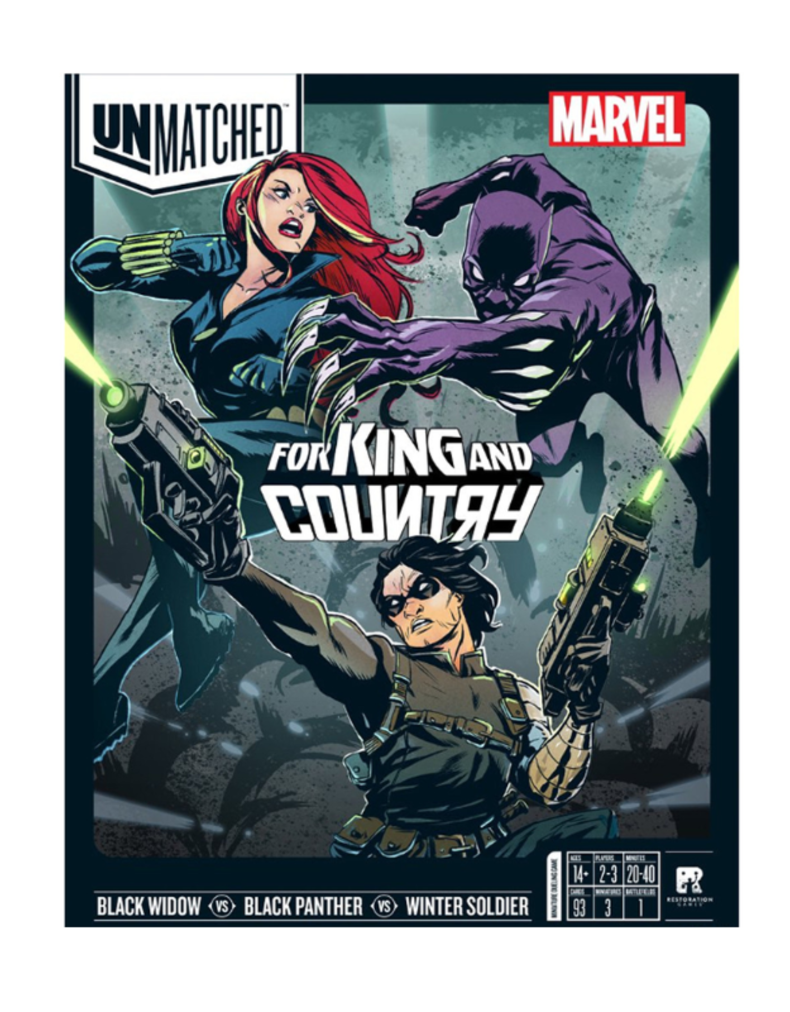 Unmatched: Marvel - For King and Country