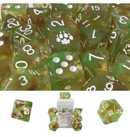 Role 4 Initiative Polyhedral Dice Set: Diffusion - Druid's Circle