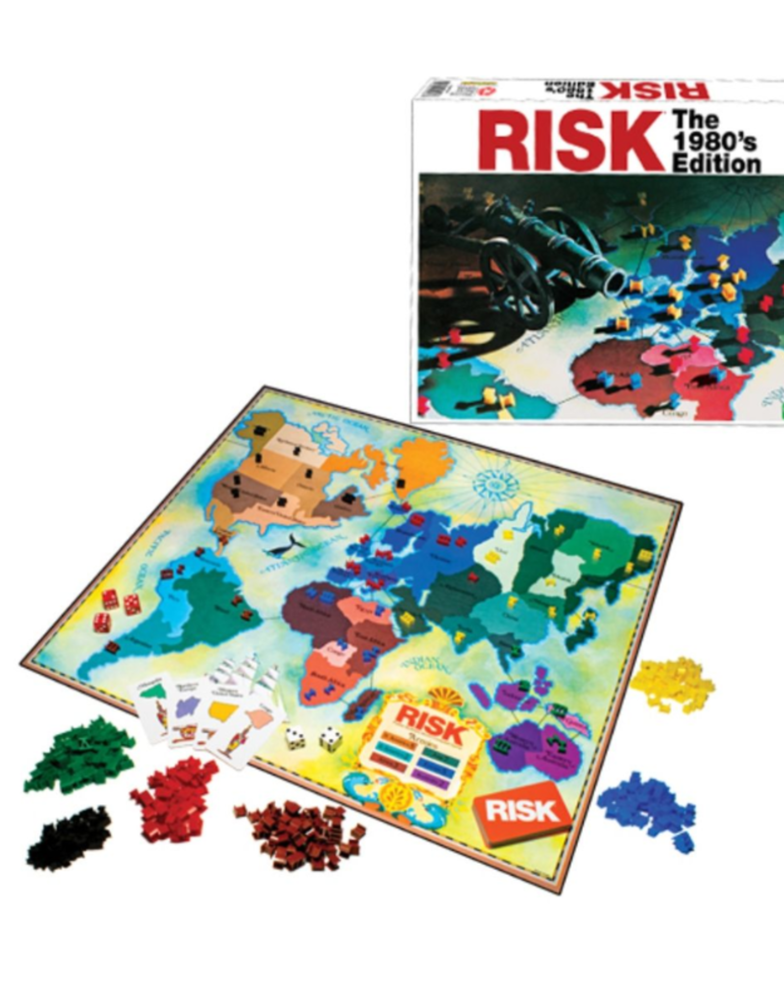 Winning Moves Games Risk the 1980's Edition