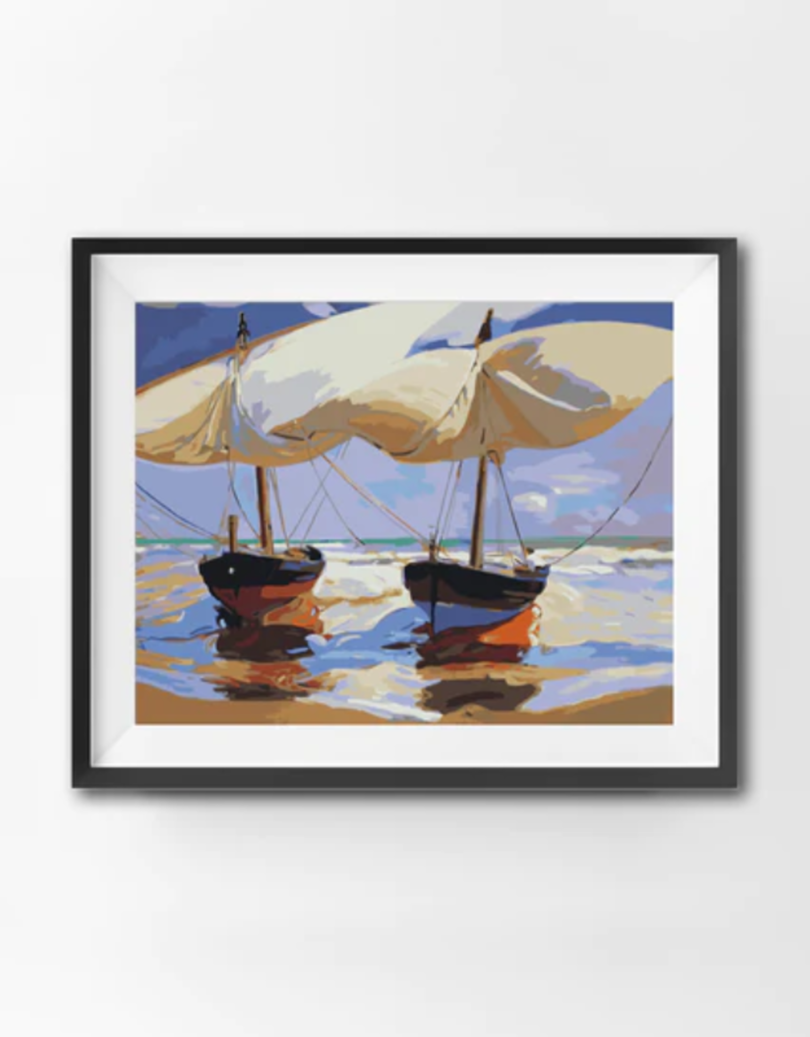 Winnie's Picks Paint by Numbers: Beached Boats - 16x20