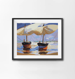 Winnie's Picks Paint by Numbers: Beached Boats - 16x20