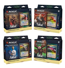 Wizards of the Coast MTG: Fallout (Commander Deck - Set of 4)