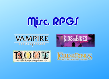 Misc. RPGs