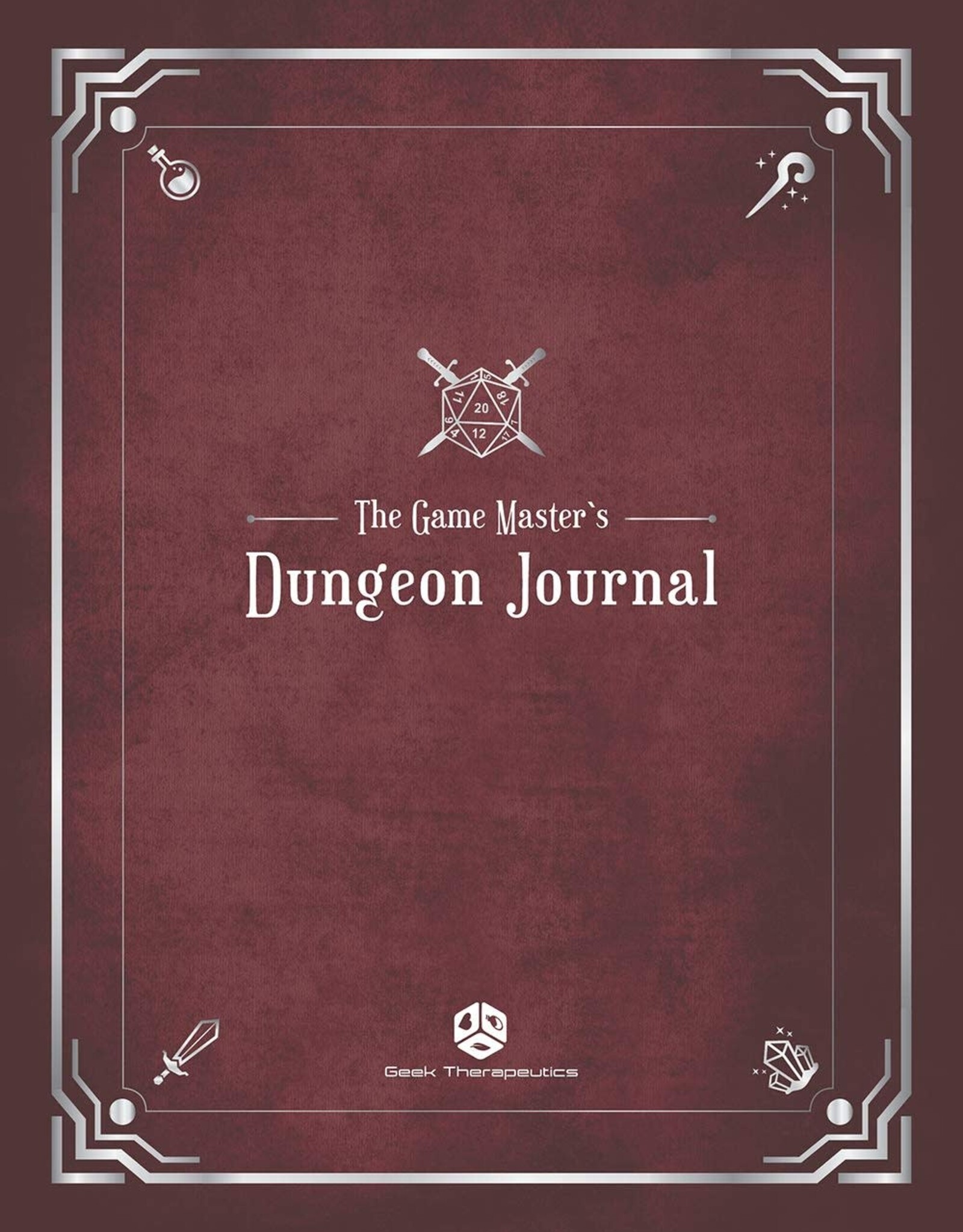 Geek Therapeutics Game Master's Dungeon Journal (Red)