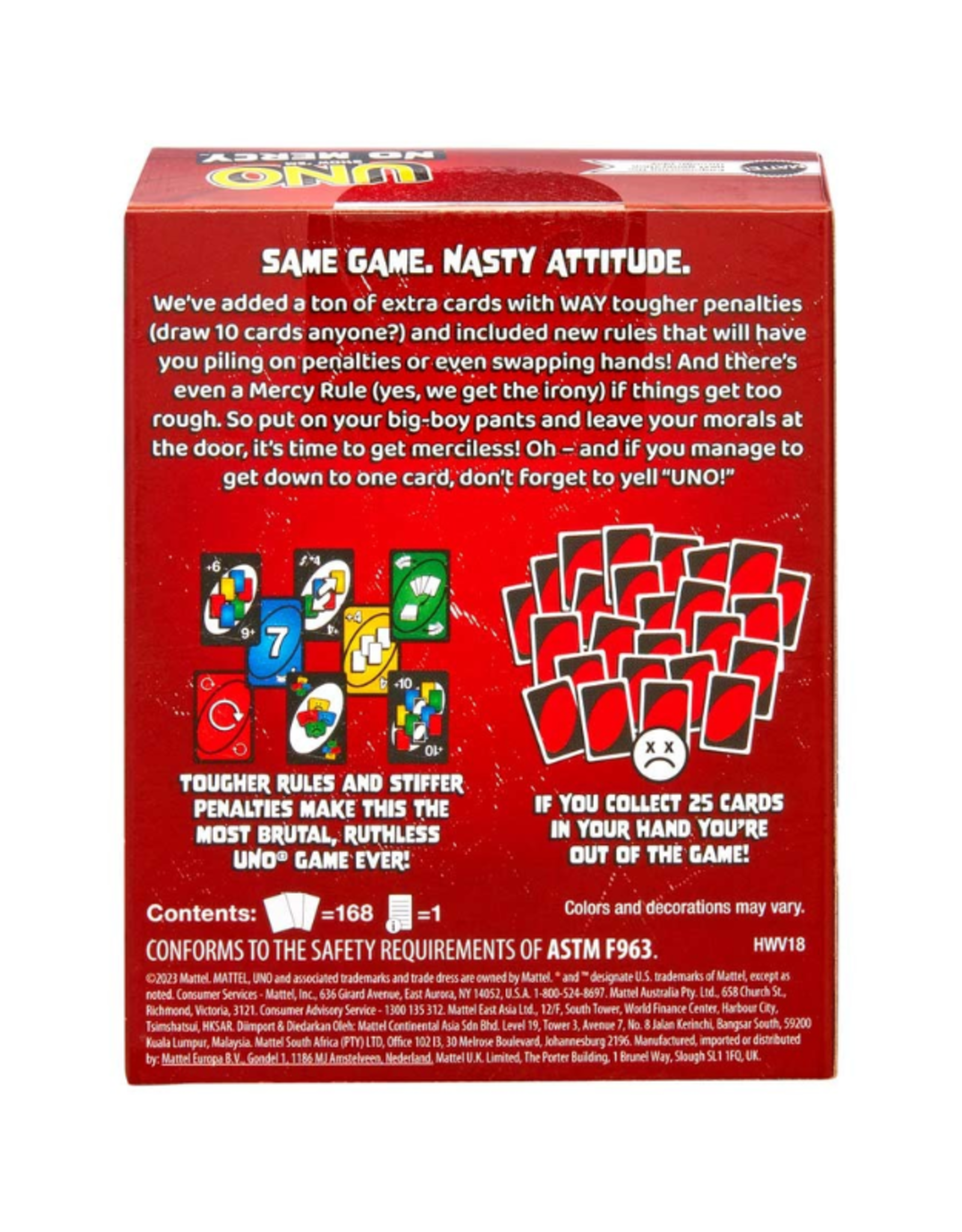 UNO Card Game: Show 'Em No Mercy