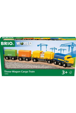 Brio Three-Wagon Cargo Trailer