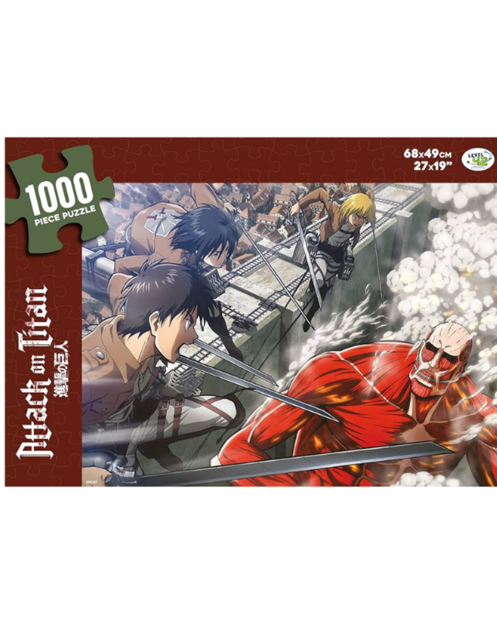 Anime Puzzle Attack On Titan - online puzzle