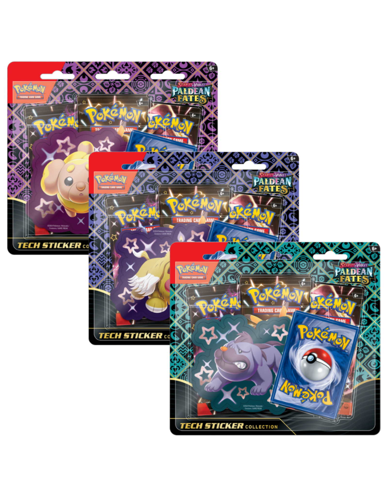 Pokemon Stickers 100 pack Set