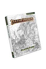 Pathfinder 2nd Edition: Player Core Remastered - Sketch Cover