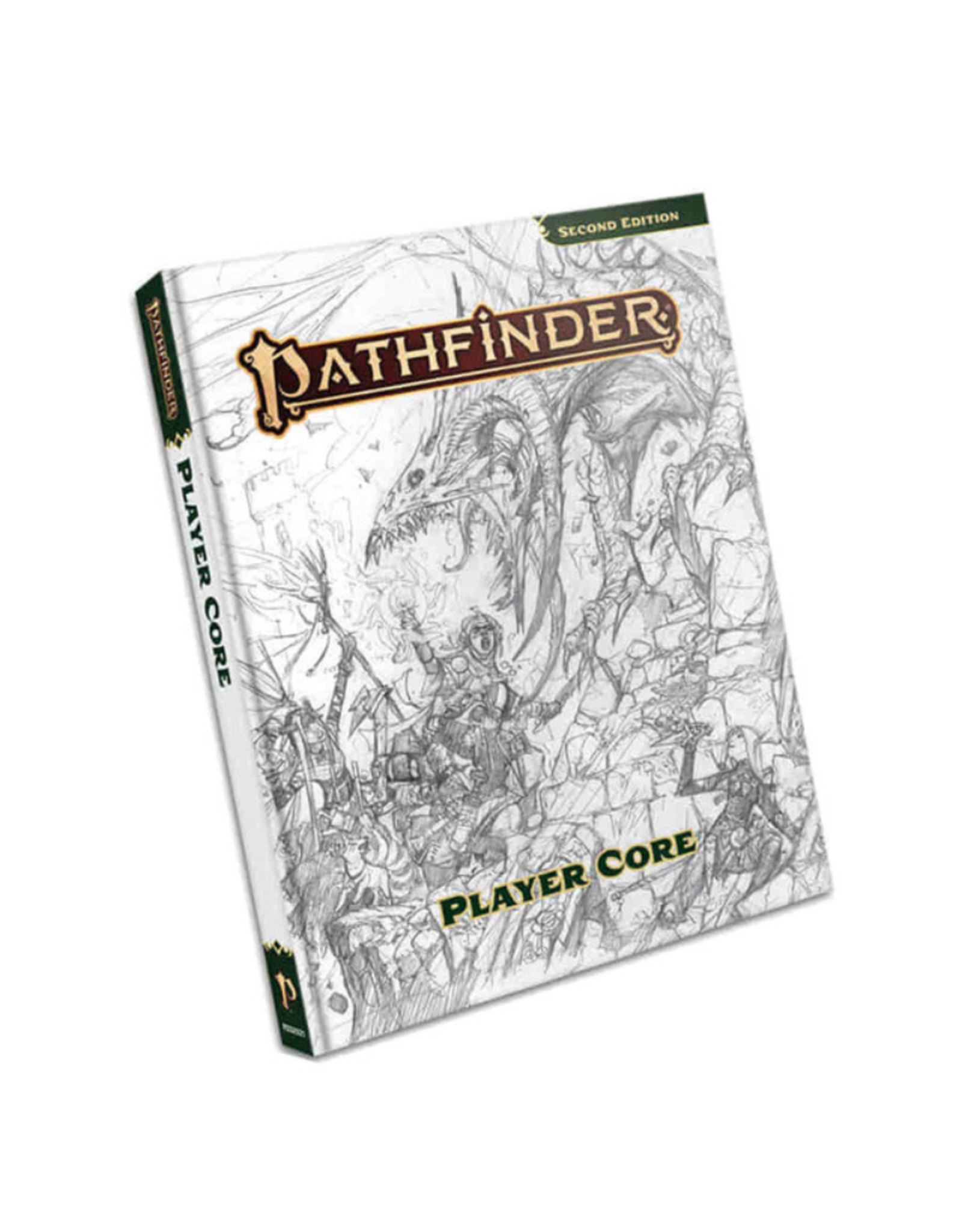 Pathfinder 2nd Edition: Player Core Remastered - Sketch Cover