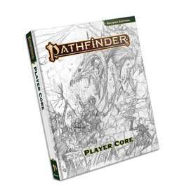 Pathfinder 2nd Edition: Player Core Remastered - Sketch Cover