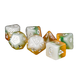 Polyhedral Dice Set: Fruit - Kiwi