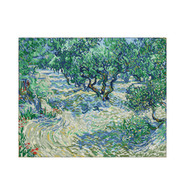 Diamond Dotz Diamond Painting Kit Fishing in Spring van Gogh 