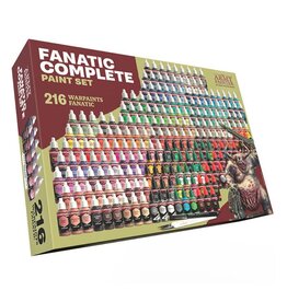 The Army Painter Warpaint: Fanatic Complete Paint Set (216 colors + 4 brushes)