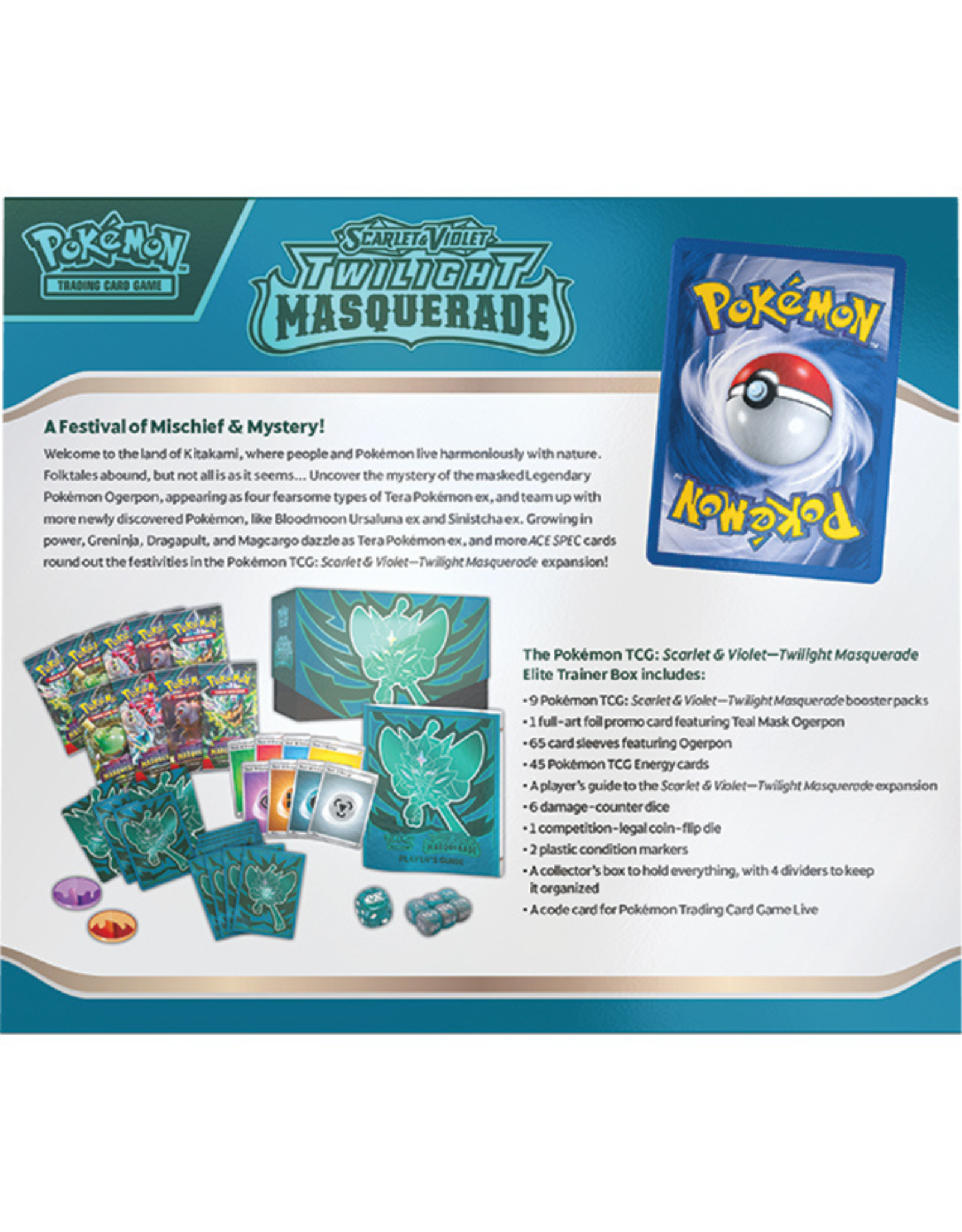 Pokemon: Twilight Masquerade (Elite Trainer Box)